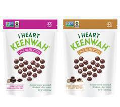 Gluten-free quinoa puffs from I Heart Keenwah